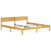 vidaXL Bed Frame without Mattress Solid Mango Wood 200 cm