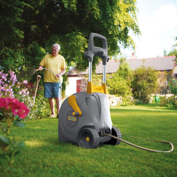 Hozelock Hose Reel Cart with 40 m Hose Fast Cart