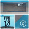 vidaXL Camping Tent Tunnel 4-Person Blue Waterproof