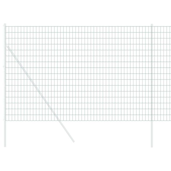 vidaXL Euro Fence Green 1.6 x 10 m PVC-coated iron