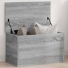 vidaXL Storage Box Grey Sonoma 60x35x35 cm Engineered Wood