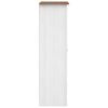 vidaXL Wardrobe White 80x50x171.5 cm Solid Pine Panama Range