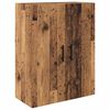 vidaXL Highboard 2 pcs Old Wood 69.5 x 34 x 180 cm
