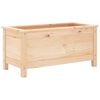 vidaXL Garden Planter 82.5x40x39 cm Solid Wood Pine