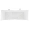 vidaXL Paper Bags 50 pcs with Handles White 45x17x48 cm