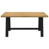 vidaXL Dining Table NOAIN A-Shaped Legs 160x90x75 cm Solid Wood Pine