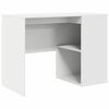 vidaXL Desk White Engineered Wood 102 x 50 x 75 cm