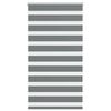 vidaXL Zebra Blind Dark Grey 75x150 cm Fabric Width 70.9 cm Polyester
