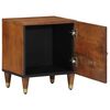 vidaXL Bedside Cabinet with Door Honey Brown 40 x 33 x 46 cm