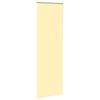 vidaXL Roller Blind Blackout Yellow 85x210 cm Fabric Width 80.7 cm Polyester