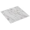 vidaXL Self-adhesive Flooring Planks White and Brown 30.5 x 30.5 cm