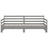 vidaXL Pull-out Day Bed without Mattress Grey 2x(90x200)cm