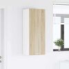 vidaXL Hanging Cabinet Sonoma Oak 40 x 31 x 100 cm Engineered Wood