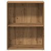 vidaXL Bookcase Artisian Oak 60x30x77 cm Engineered Wood