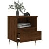vidaXL Bedside Cabinets 2 pcs Brown Oak 40x35x50 cm Engineered Wood