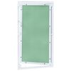 vidaXL Access Panel Green and Silver 45 x 85 cm