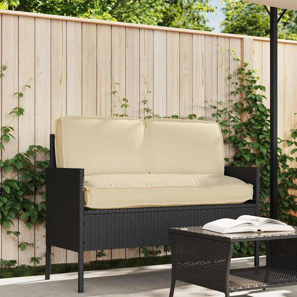 vidaXL Pallet Cushion Set 3 pcs Beige 120 x 60 x 12 cm Oxford fabric