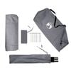 vidaXL Storage Tent Grey and Orange Waterproof