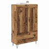 vidaXL Highboard Old Wood 69.5 x 31 x 115 cm Engineered Wood