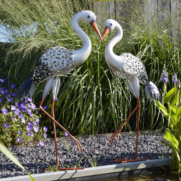 Luxform Solar LED Deco Garden Light Stork Multicolour 30112