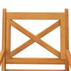 vidaXL Outdoor Dining Chairs 3 pcs Solid Wood Acacia