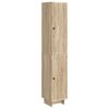 vidaXL Cabinet Set 2 pcs Sonoma Oak 34.5 x 33 x 90 cm Engineered Wood
