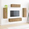 vidaXL TV Cabinet 5 pcs Artisan Oak