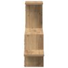 vidaXL Wall Shelf Artisian Oak 104x15x49 cm Engineered Wood