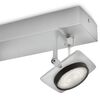 Philips myLiving Spotlight Millennium 2x4.5 W Grey 531924816