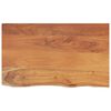 vidaXL Bathroom Countertop 100x60x2.5 cm Rectangular Solid Wood Acacia
