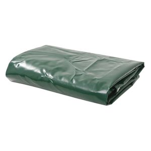 vidaXL Tarpaulin 650 g/m&sup2; 6x8 m Green