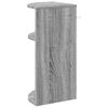 vidaXL End Table Grey Sonoma 29.6 x 29.6 x 60 cm Engineered Wood