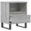 vidaXL Bedside Cabinets 2 pcs Grey Sonoma 40x35x50 cm Engineered Wood