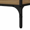 vidaXL Console Table Artisan oak 100 x 32 x 75 cm Engineered wood