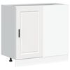vidaXL Kitchen Base Cabinet Porto White Engineered Wood