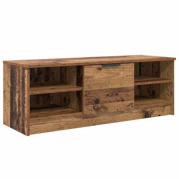vidaXL TV Cabinet Old Wood 102 x 35 x 36.5 cm Engineered Wood