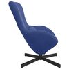 vidaXL Egg Chair Police Blue 63 x 73 x 90 cm Velvet