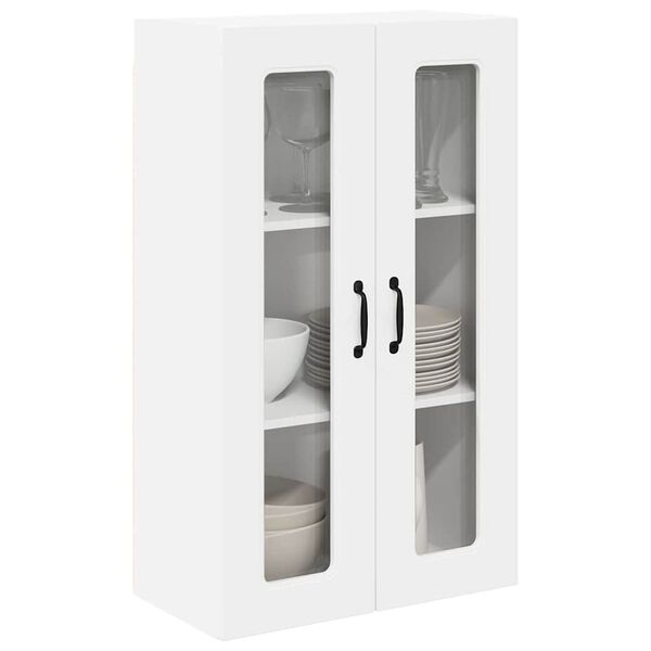 vidaXL Kitchen Wall Cabinet White 60 x 31 x 100 cm Engineered Wood