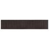 vidaXL Rug Rectangular Dark Brown 60x300 cm Bamboo