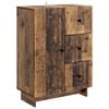 vidaXL Sideboard Old Wood 66 x 34.5 x 90 cm Engineered Wood