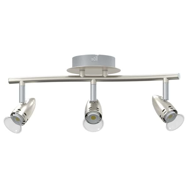 vidaXL Ceiling Spotlight Nickel 36.5 x 10 x 12.5 cm Metal