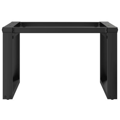 vidaXL Coffee Table Legs O-Frame 60x40x38 cm Cast Iron
