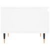 vidaXL Coffee Table White 50x46x35 cm Engineered Wood