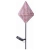 Luxform Solar LED Garden Light Stick Oriental Tyana Pink