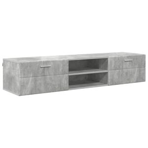 vidaXL Wooden Cabinet with Drawer High Gloss White 150 x 39 x 30 cm