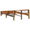vidaXL Bed Frame without Mattress Solid Reclaimed Wood 140x200 cm