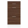vidaXL Bottom Cabinet Lyon Brown Oak 40x46x81.5 cm Engineered Wood