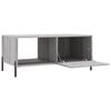 vidaXL Coffee Table Grey Sonoma 90x50x40 cm Engineered Wood
