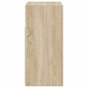 vidaXL Sideboard with LED Lights Sonoma Oak 80x35x75 cm