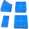 ProPlus Stackable Caravan Leveller Set Plastic Blue